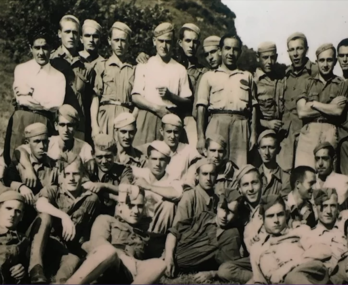 Imagen de 1941 del Batallón Disciplinario de Soldados Trabajadores 38.