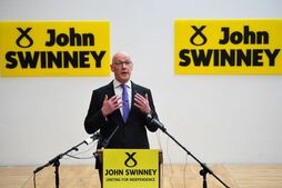 John Swinney anunció el pasado jueves su intención de postularse para liderar el SNP.