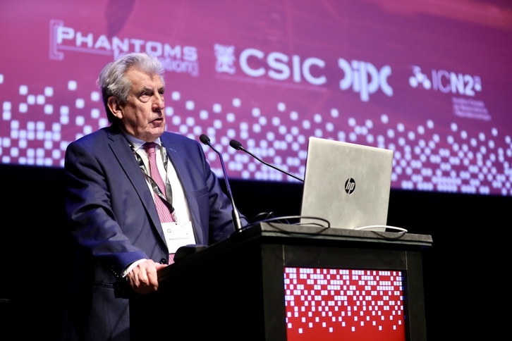Pedro Miguel Etxenike, presidente del Donostia International Physics Center.